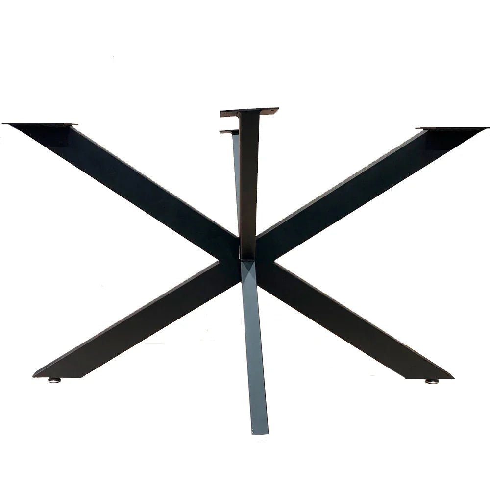SPIDER STYLE BLACK TABLE LEG BASE SET 28’’H
