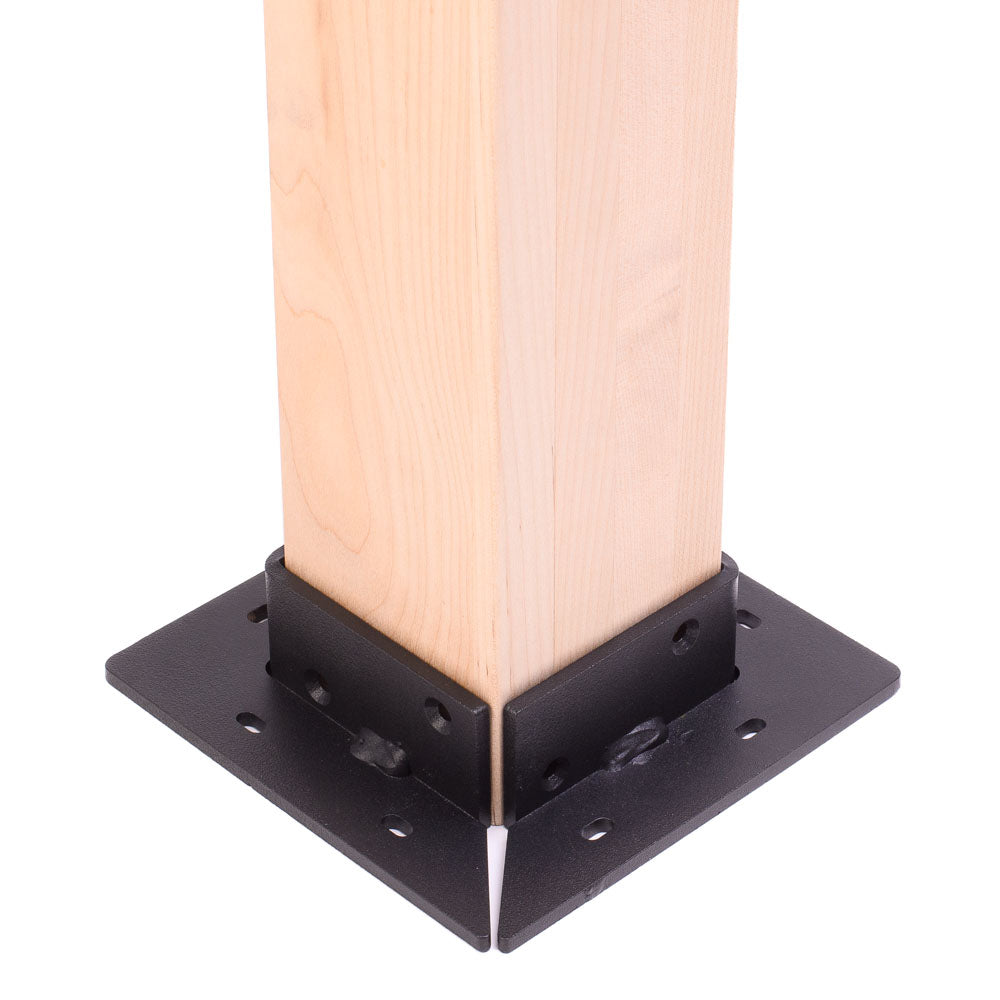 Table leg bracket 3 1/2'' x 3 1/2''