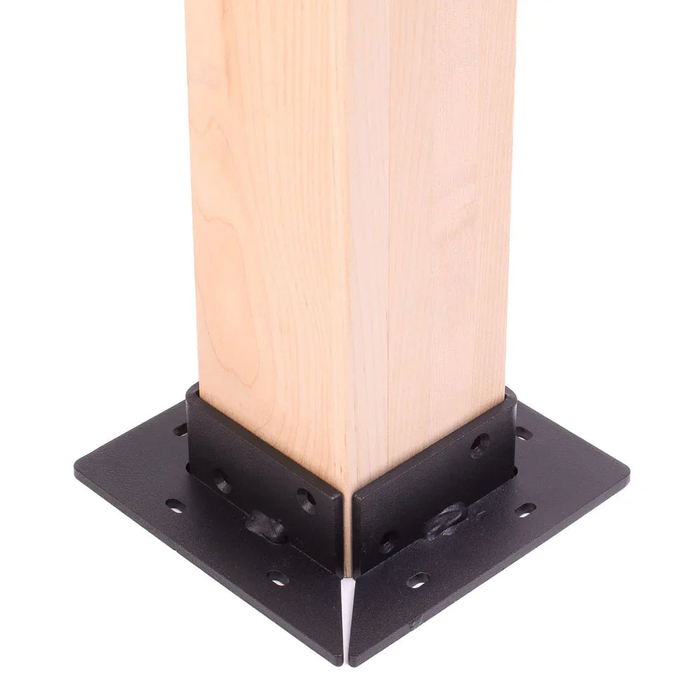 Table leg bracket 3 1/2'' x 3 1/2''