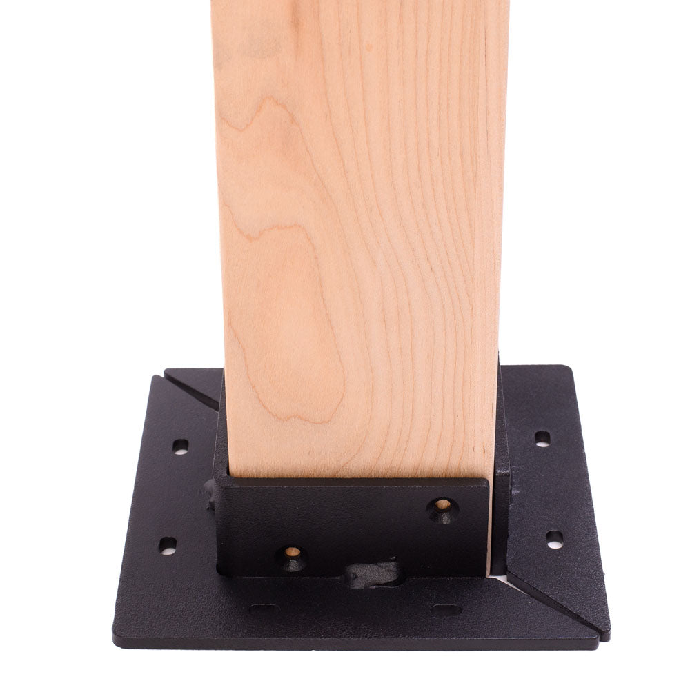 Table leg bracket 3 1/2'' x 3 1/2''