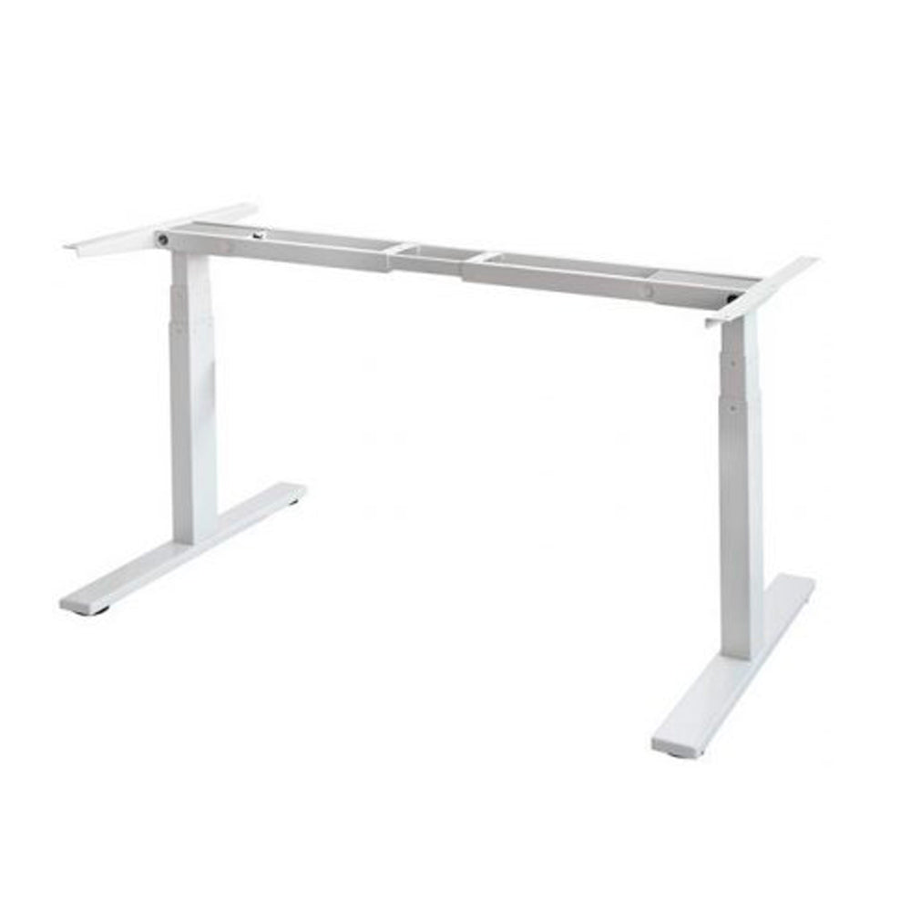 Empire III sit-stand adjustable electrical desk base white - Impekk
