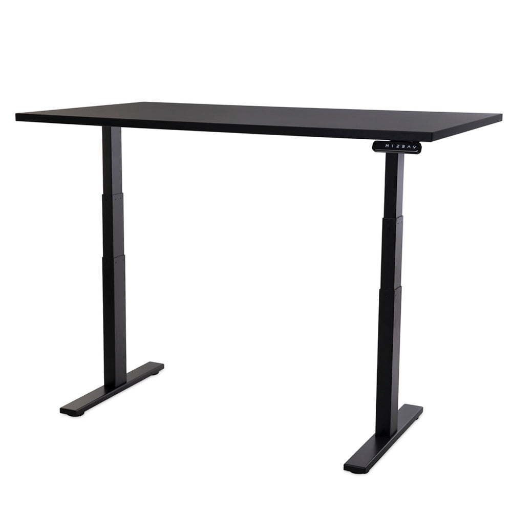Base de bureau assis-debout ajustable électrique Empire III, noir - Impekk