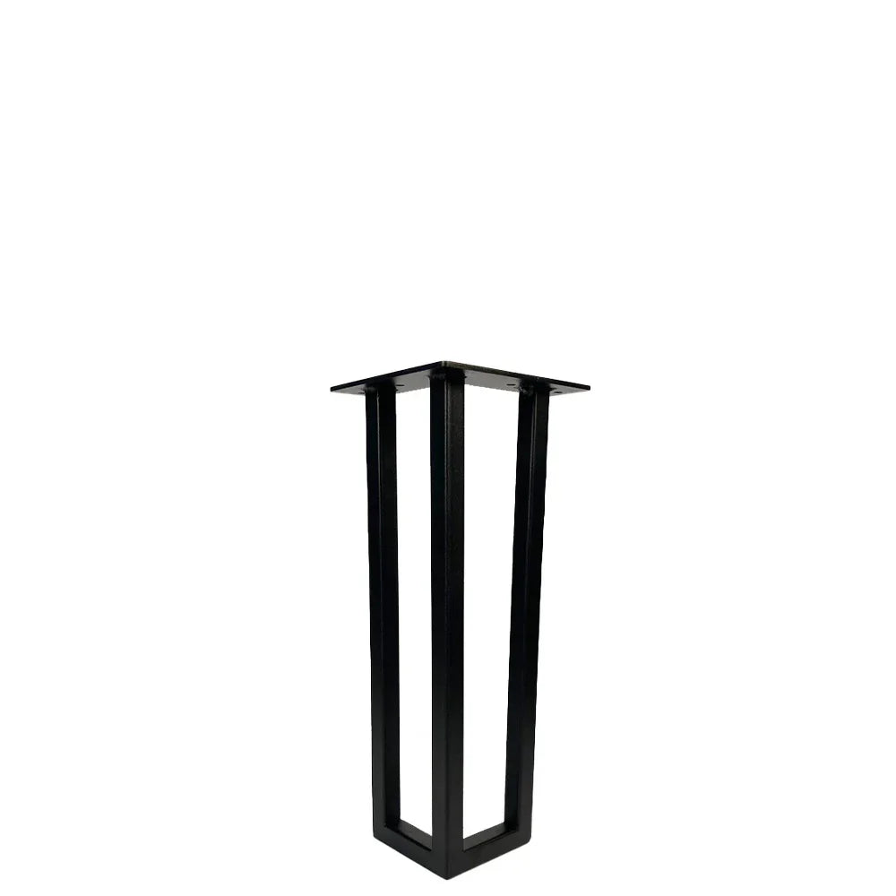 12'' black table leg, Moderna II