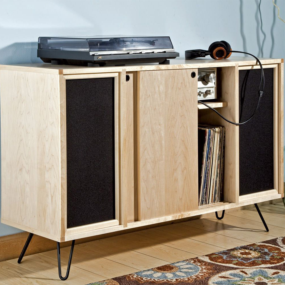 Pied de table à tête d’épingle 12’’ à deux branches (1/pqt)