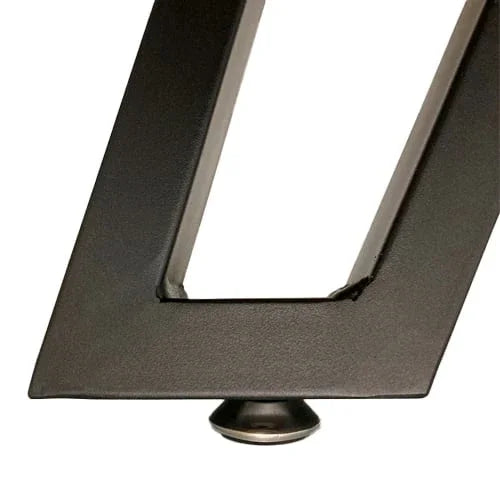 Brent metal table leg black - 2/pkg - 28’’ x 17,7’’