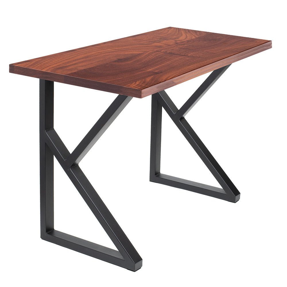 Black K shaped dining table desk leg 28" X 18"