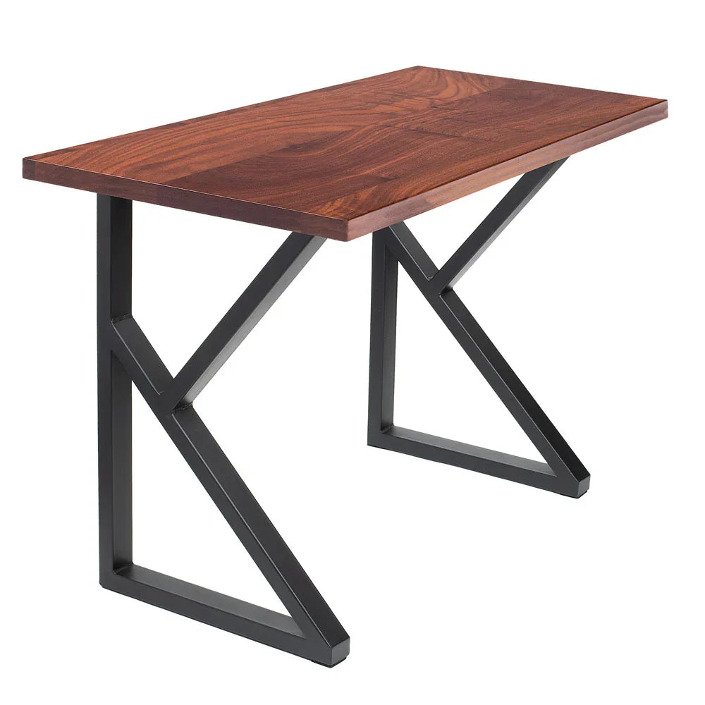 Black K shaped dining table desk leg 28" X 18"