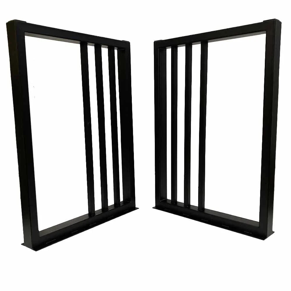 Black table leg 28'', Moderna