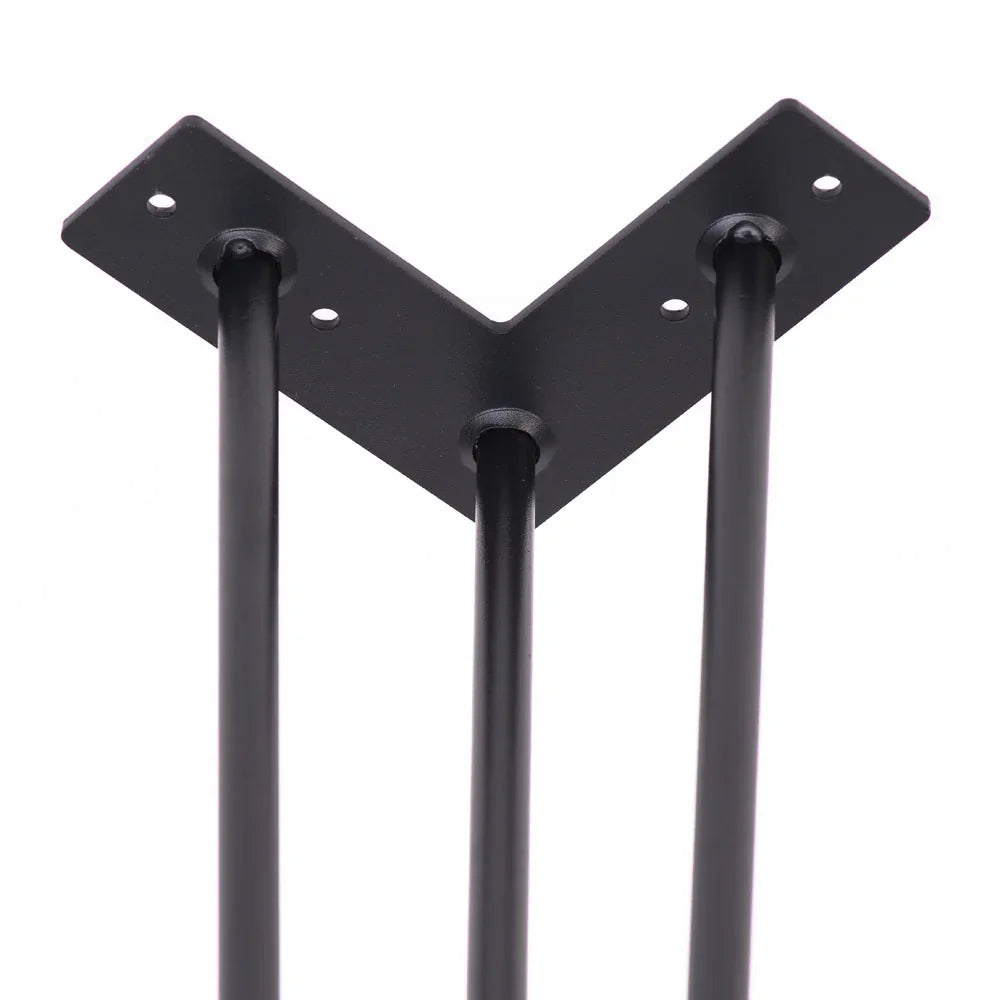 28'' Hairpin table base with three rods (1/pkg)