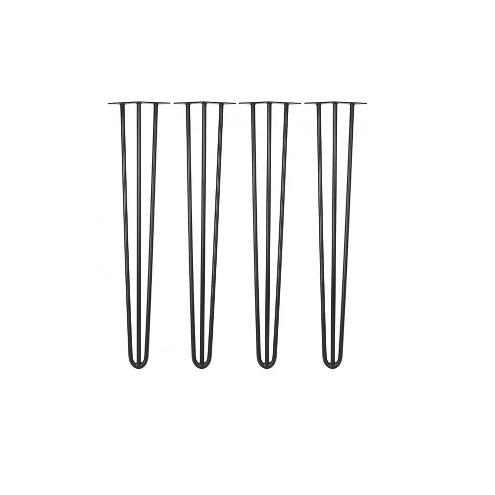 28'' Hairpin table base with three rods (1/pkg)
