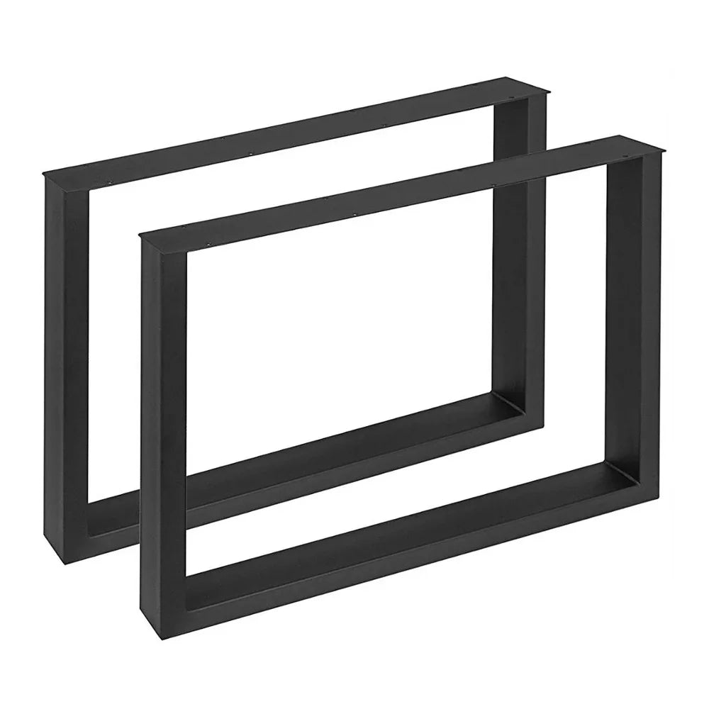 Dining table Metal legs Flat Style