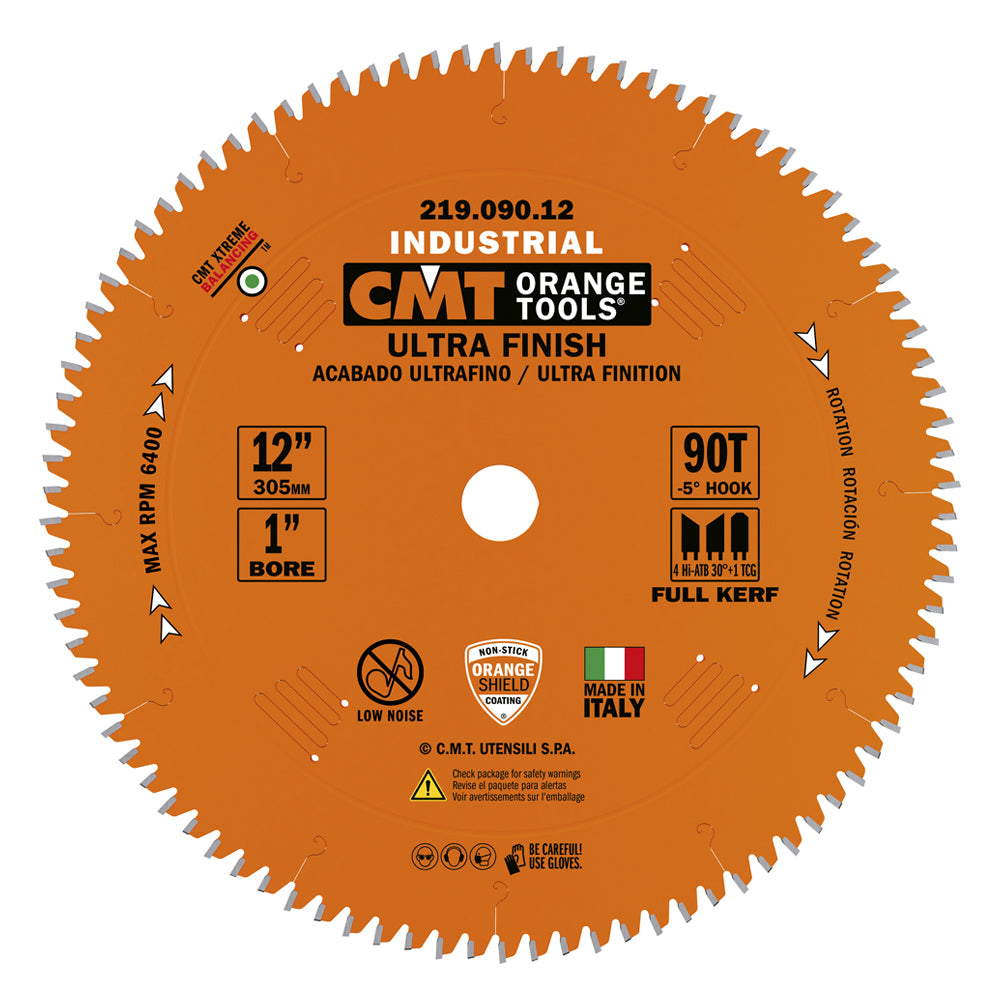 Lame de coupes transversales 12'' x 90d - CMT