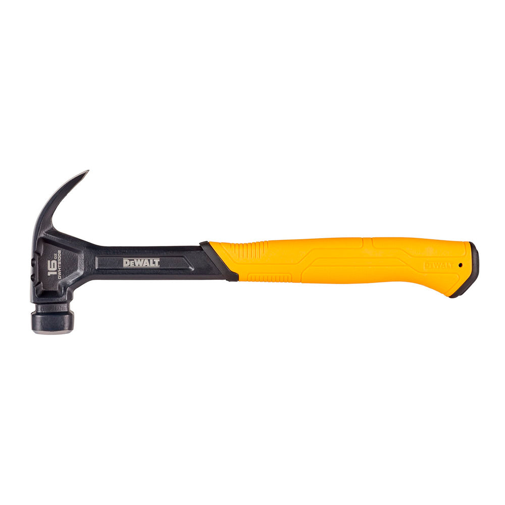 Marteau en acier 16oz à panne incurvée #dwht51002 - DeWalt