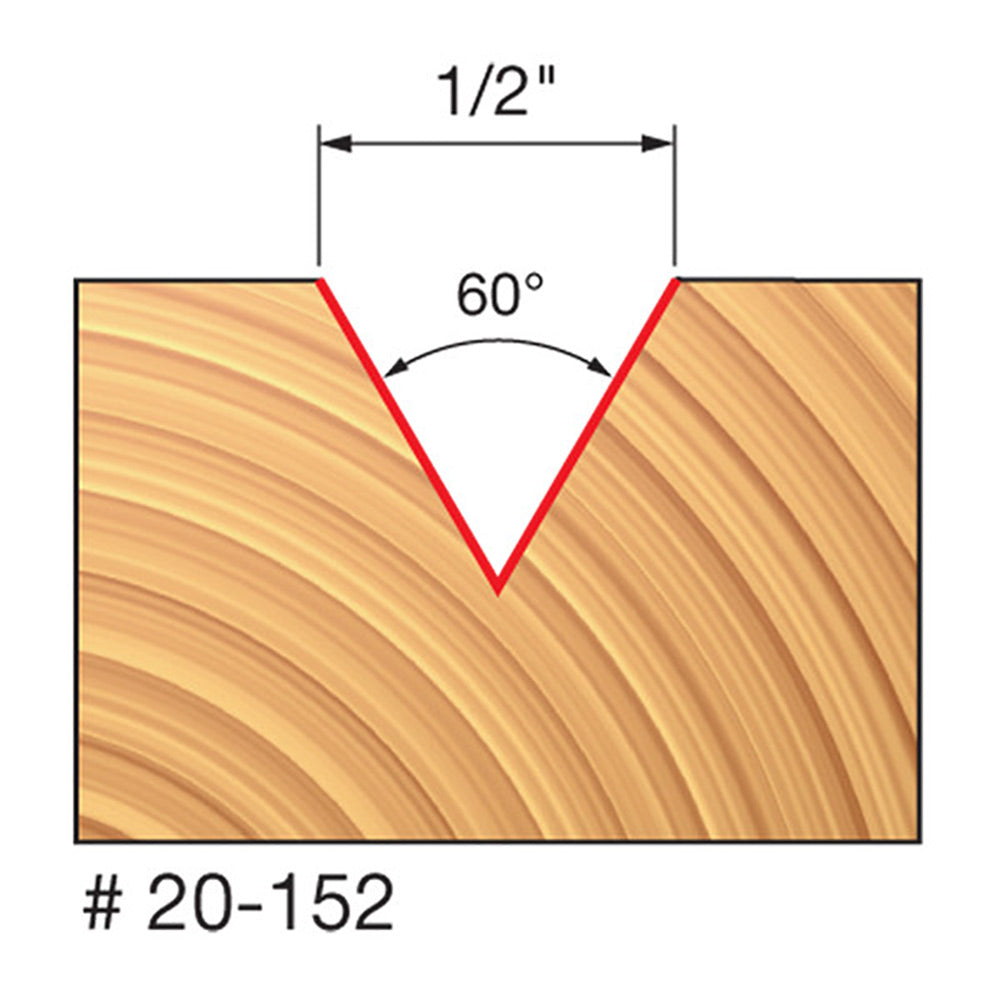 #20-152 V Grooving bit