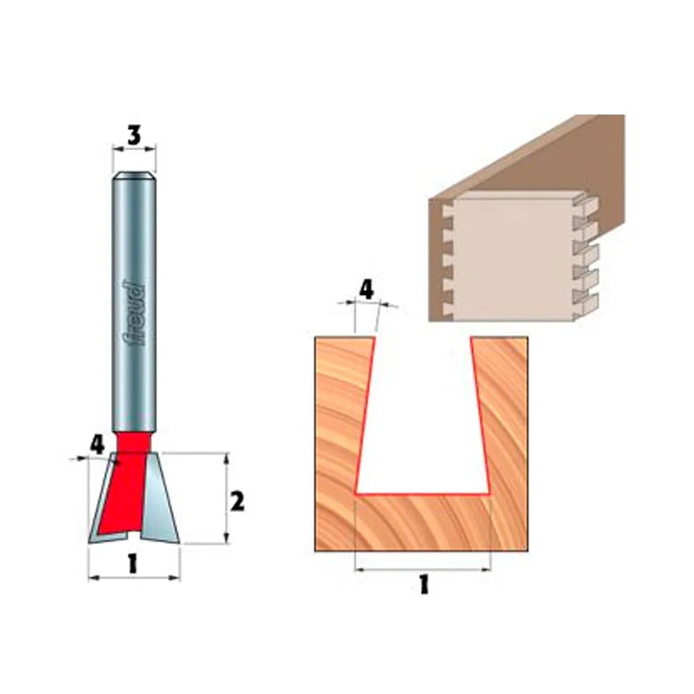 Dovetail router bits - Freud