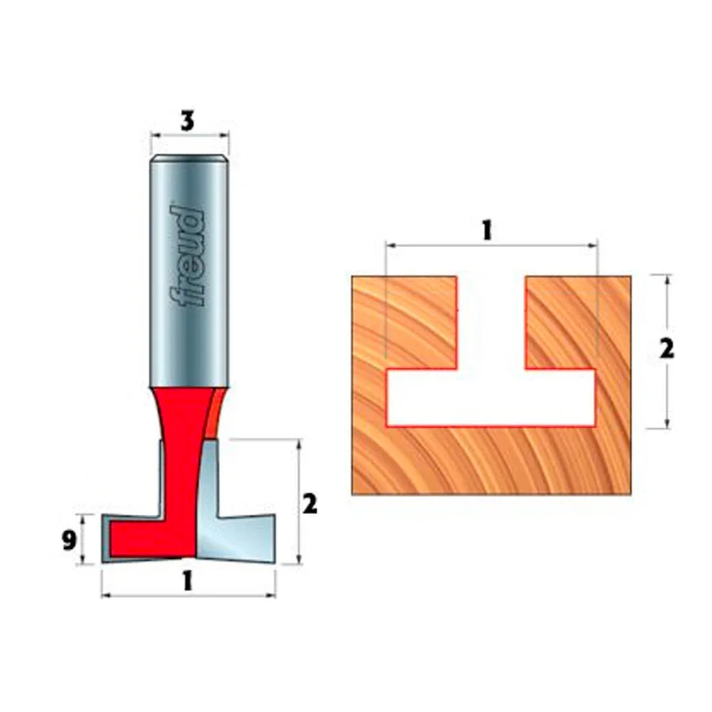 T-Slotting Cutter bit - Freud
