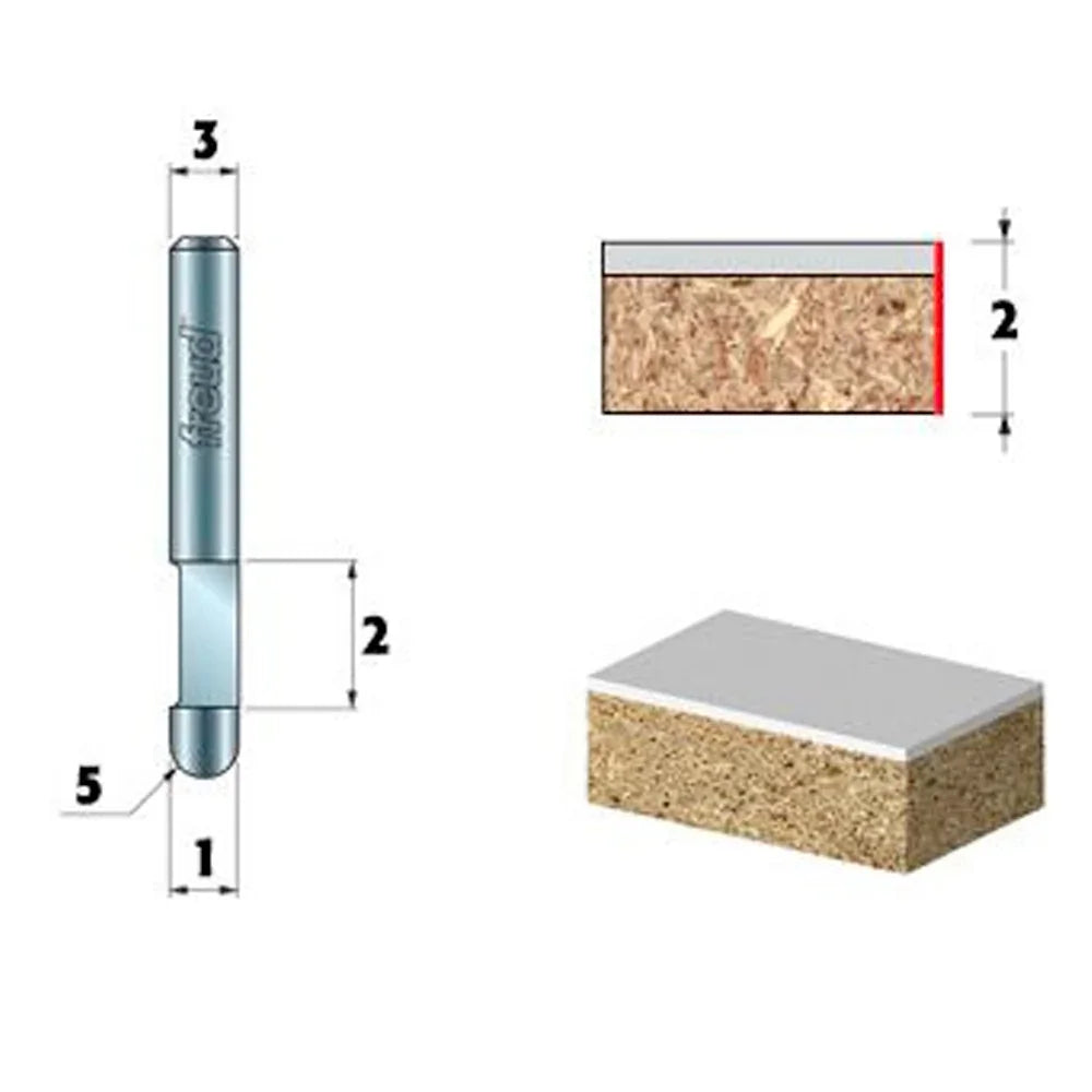 Solid Carbide Flush Trim bit - Freud
