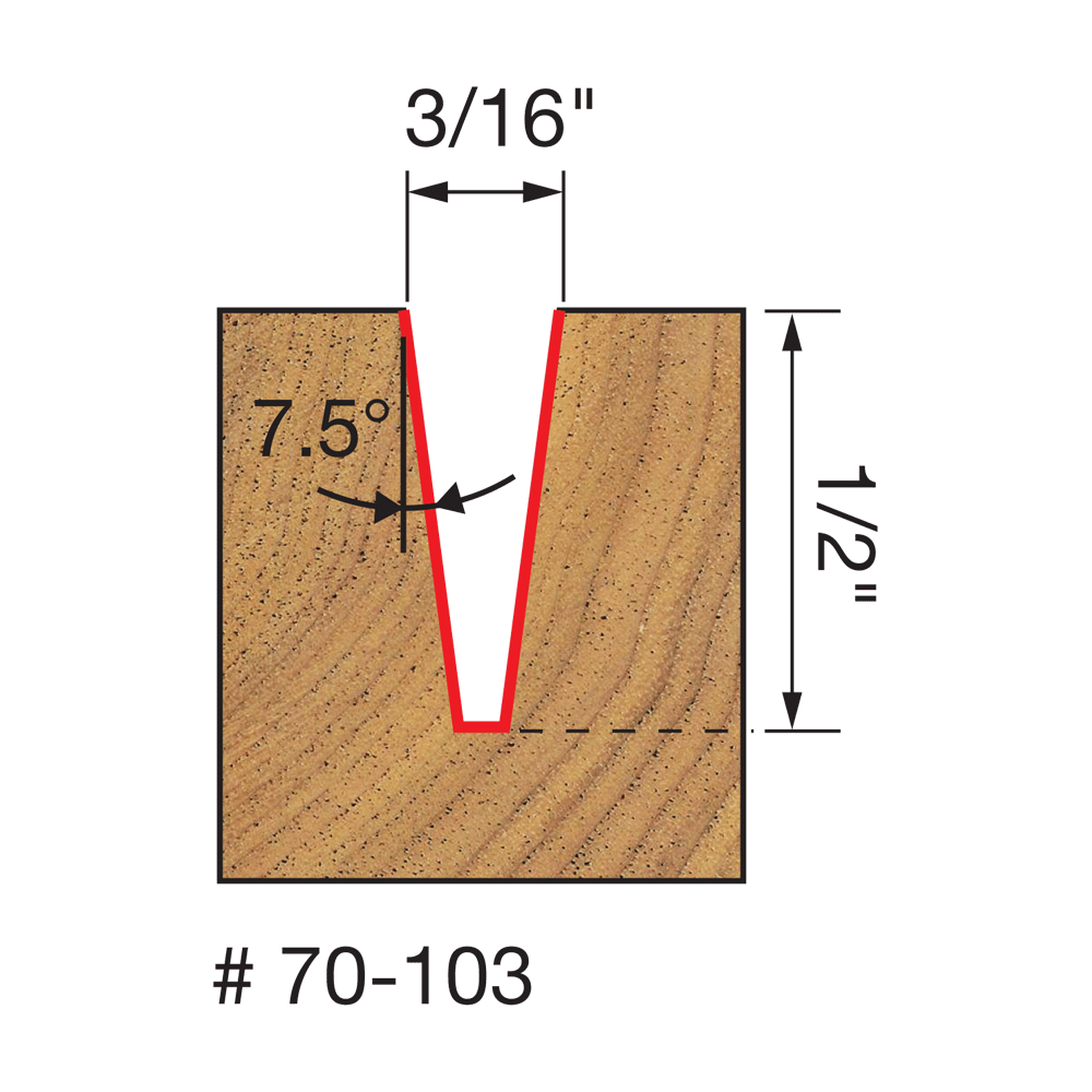 FREUD ROUTER BIT CNC  #70-103