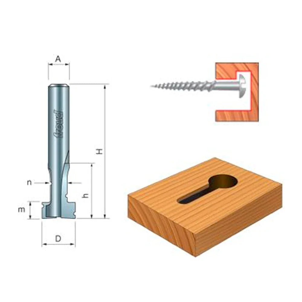 Keyhole Router Bit - Freud