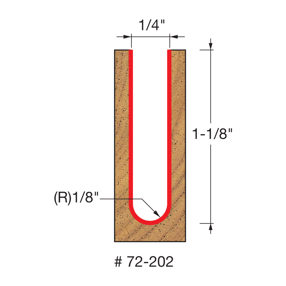 FREUD ROUTER BIT CNC #72-202