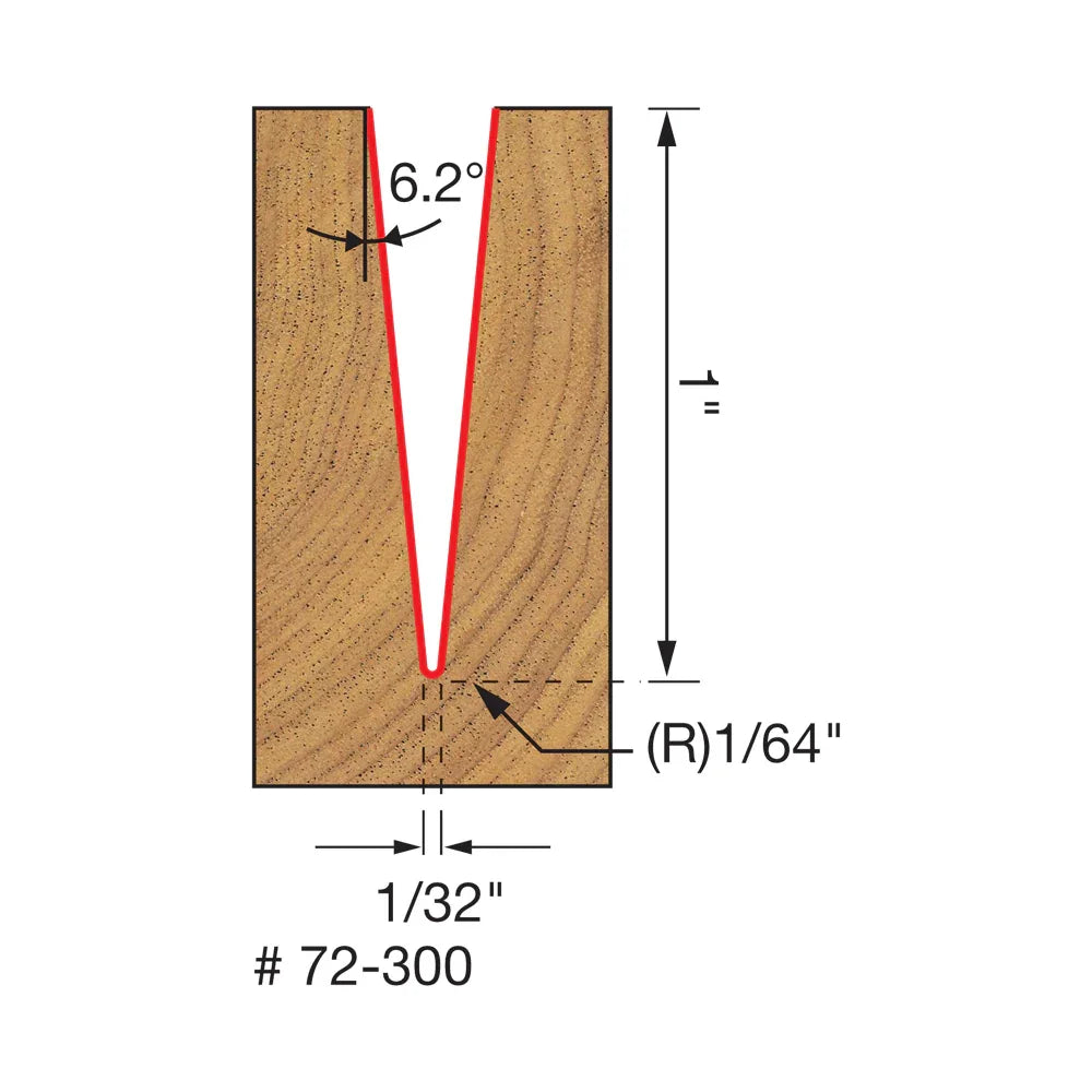 FREUD ROUTER BIT CNC #72-300
