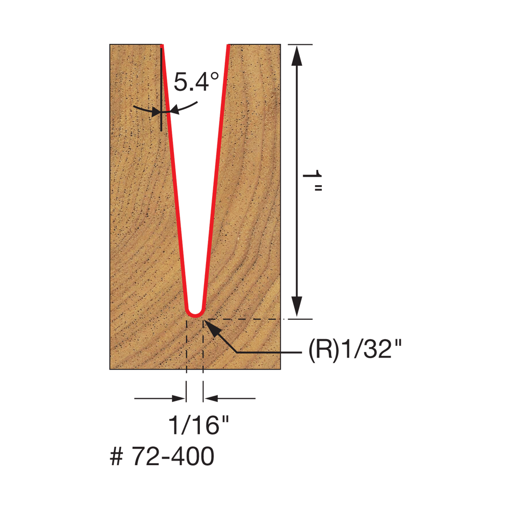 FREUD ROUTER BIT CNC  #72-400
