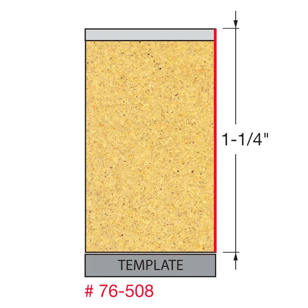 ½’’ flush trim downcut spiral bit #76-508 - Freud