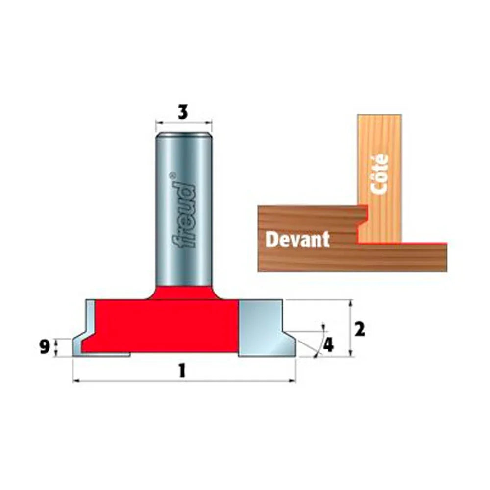 Drawer Lock Bits - Freud