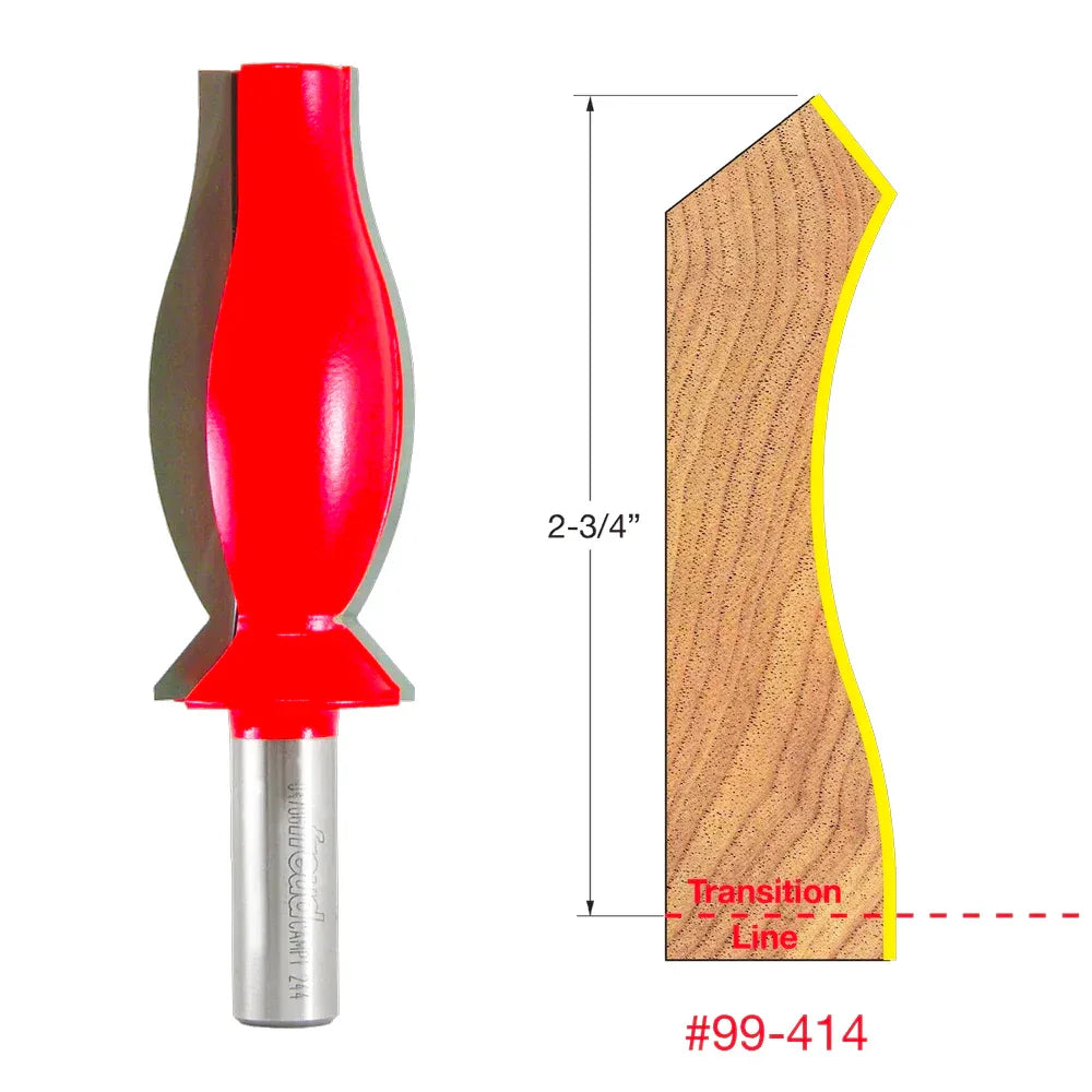 Crowned molding bit, high #1 #99-414 - Freud