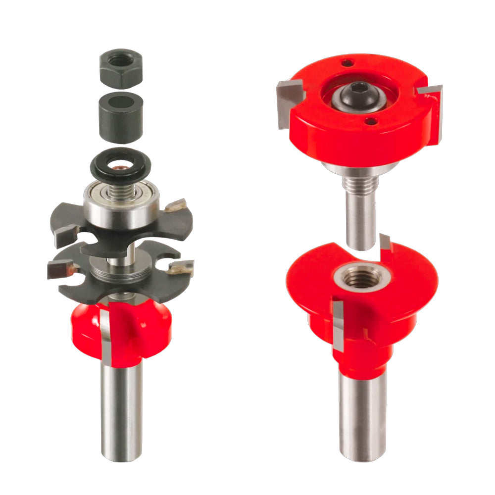 Adjustable Rail & Stile Bit - Round Over #99-760 - Freud