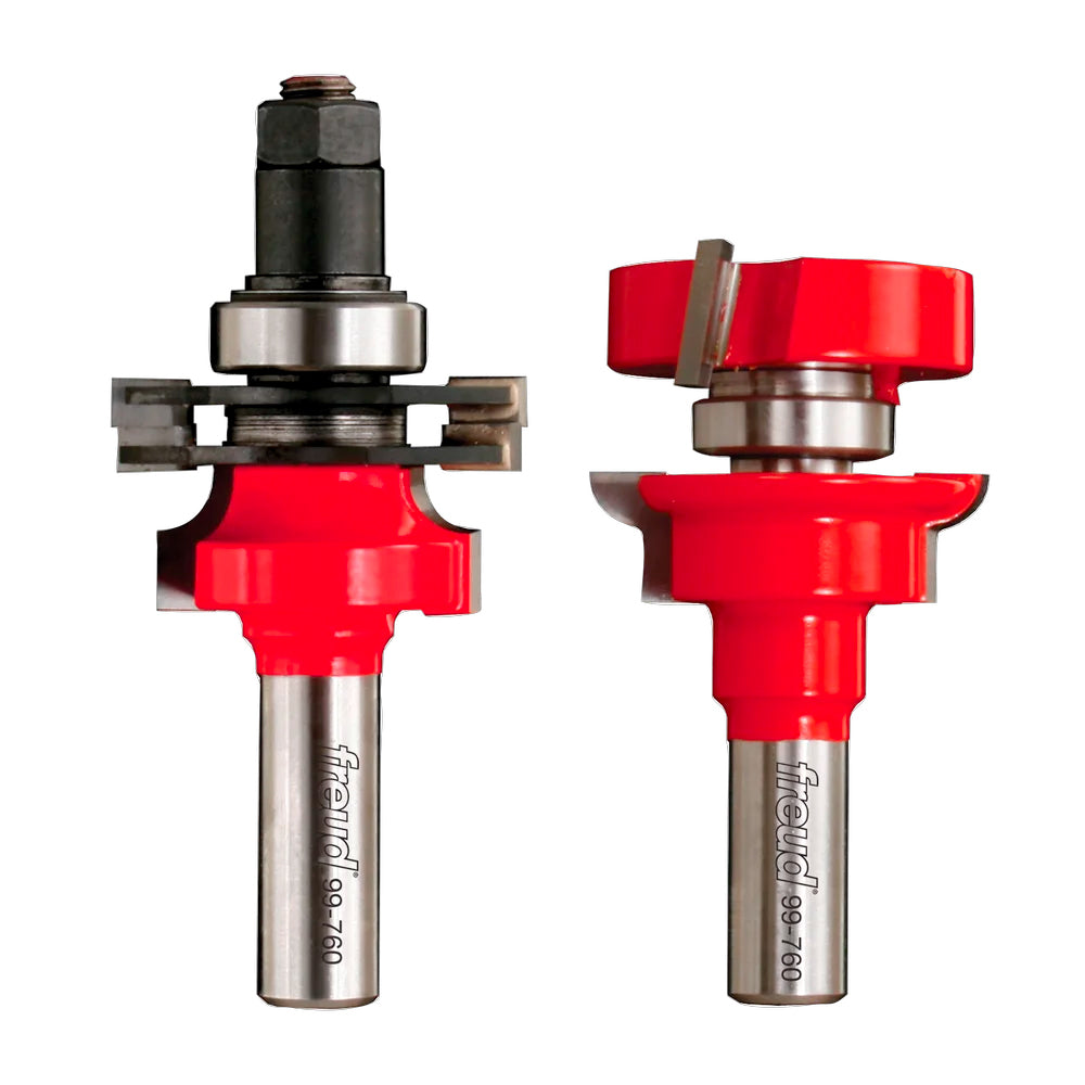 Adjustable Rail & Stile Bit - Round Over #99-760 - Freud