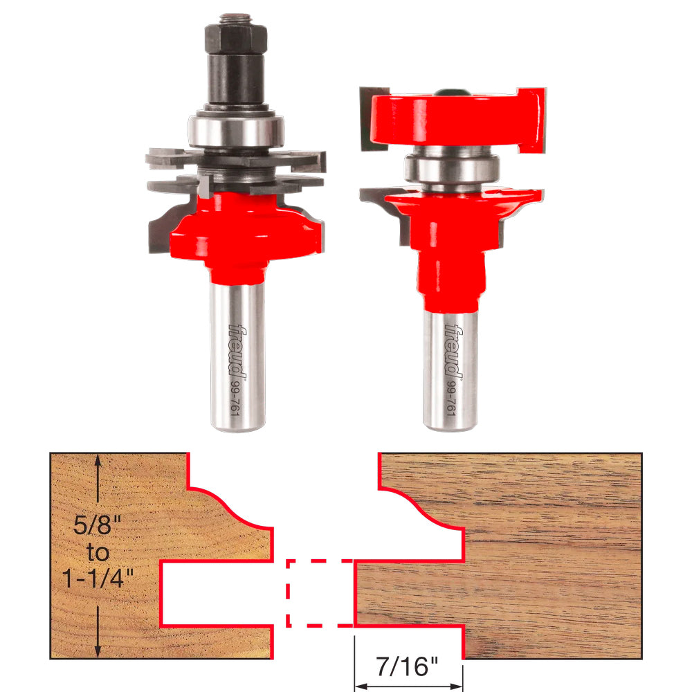 Adjustable Rail & Stile Bit - Ogee - Freud