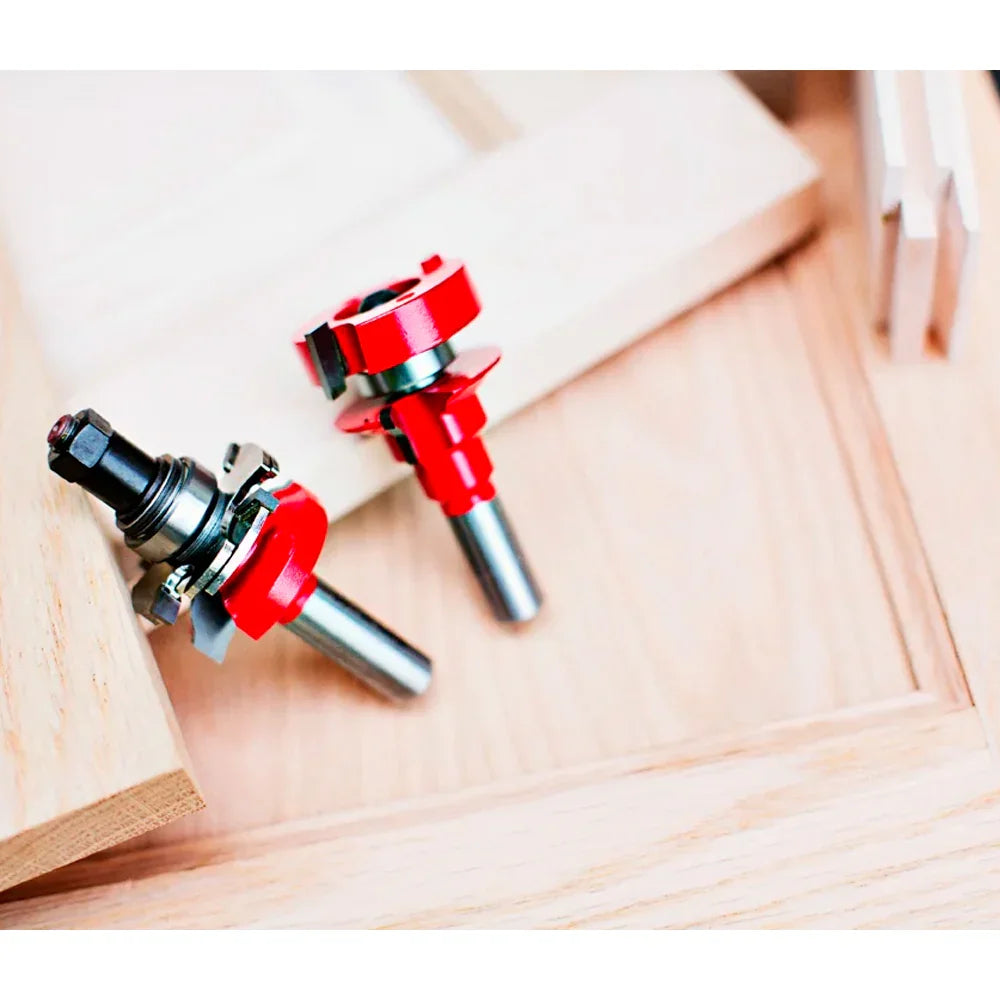 Set of Adjustable Rail & Stile Bit - Round Over Bead - Freud
