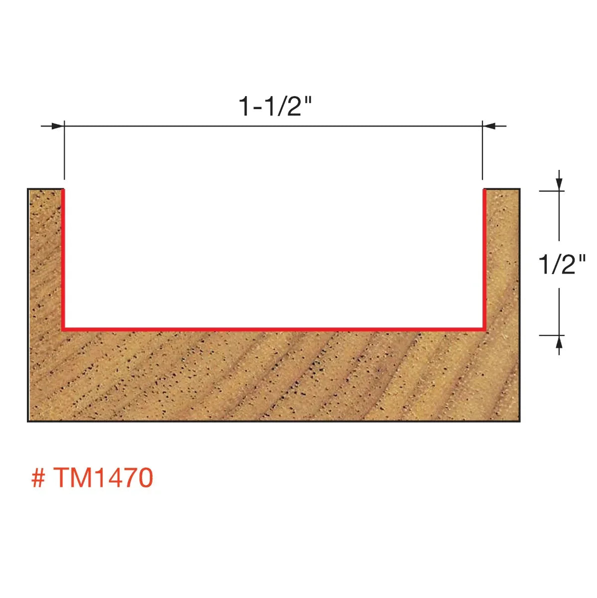 TM1470 CNC facing bit - Freud
