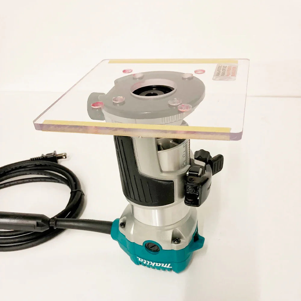 6" acrylic router plate for Dewalt/Milwaukee - PGL