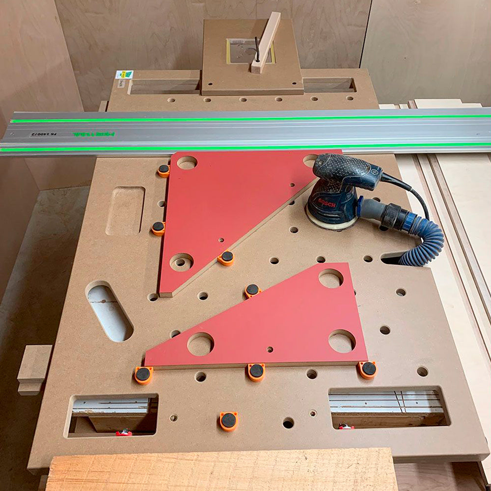 Plan de travail MFT quad-iso 46’’ x 30’’ en MDF - PGL