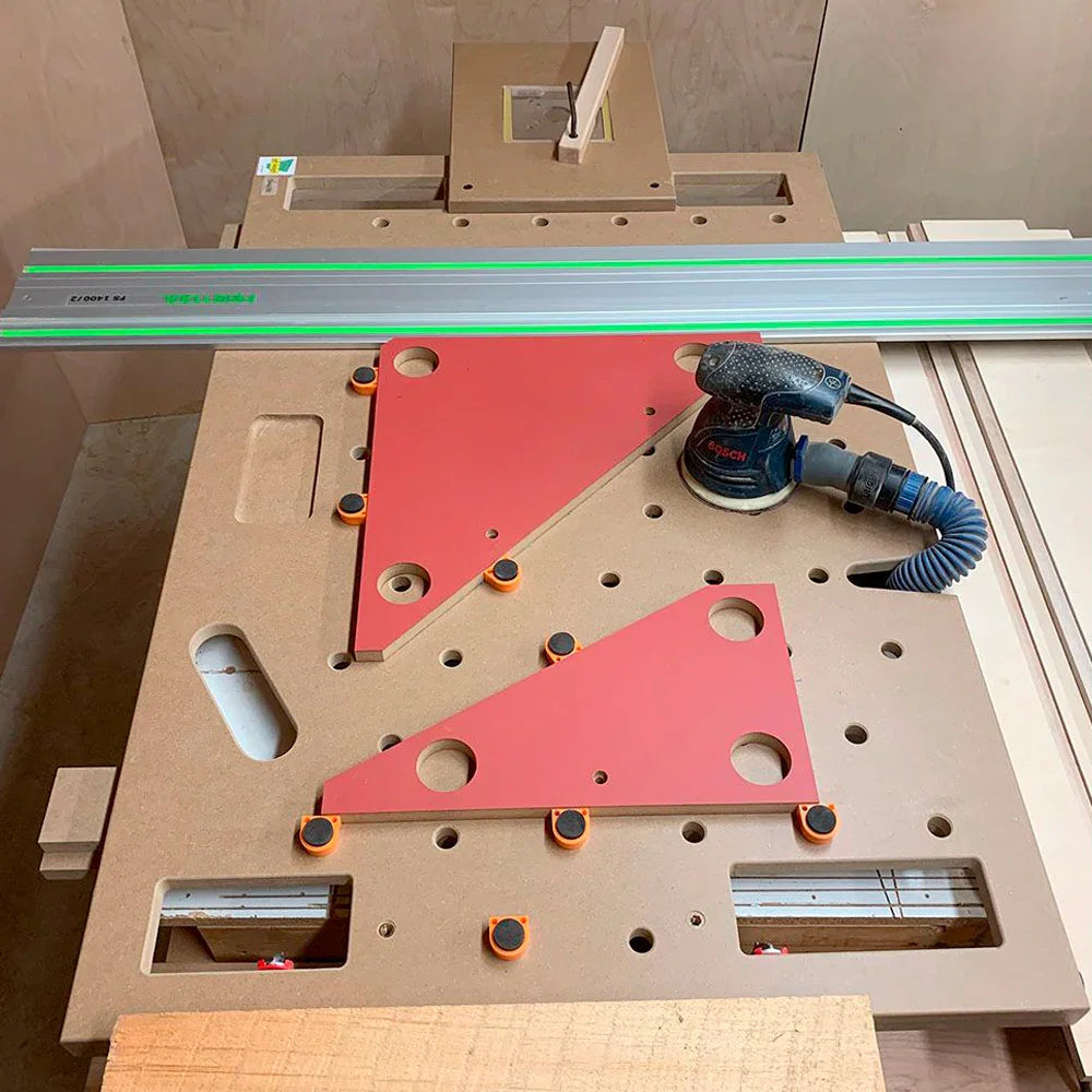 MDF table top quad-iso MFT top 46’’ x 30’’ - PGL