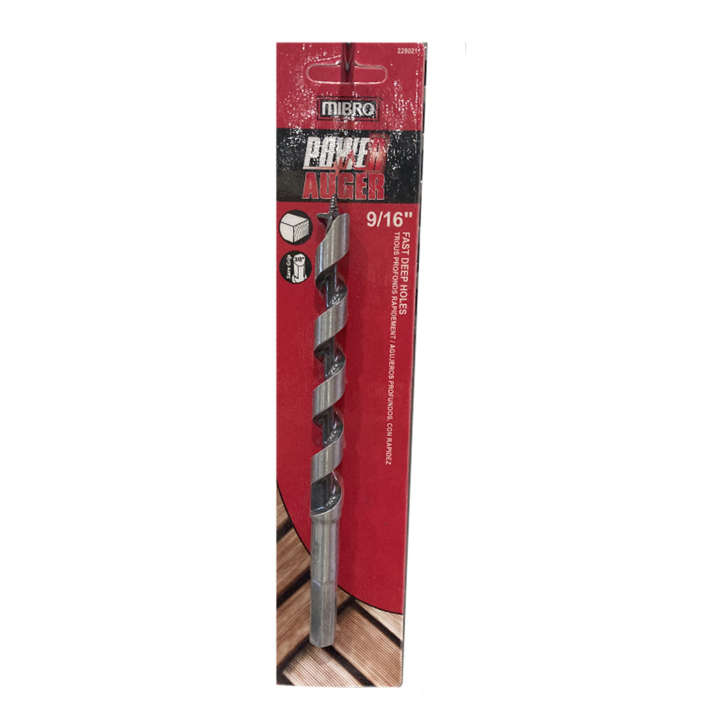 Mèche hélicoïdale 9/16'' x 8''. #228021
