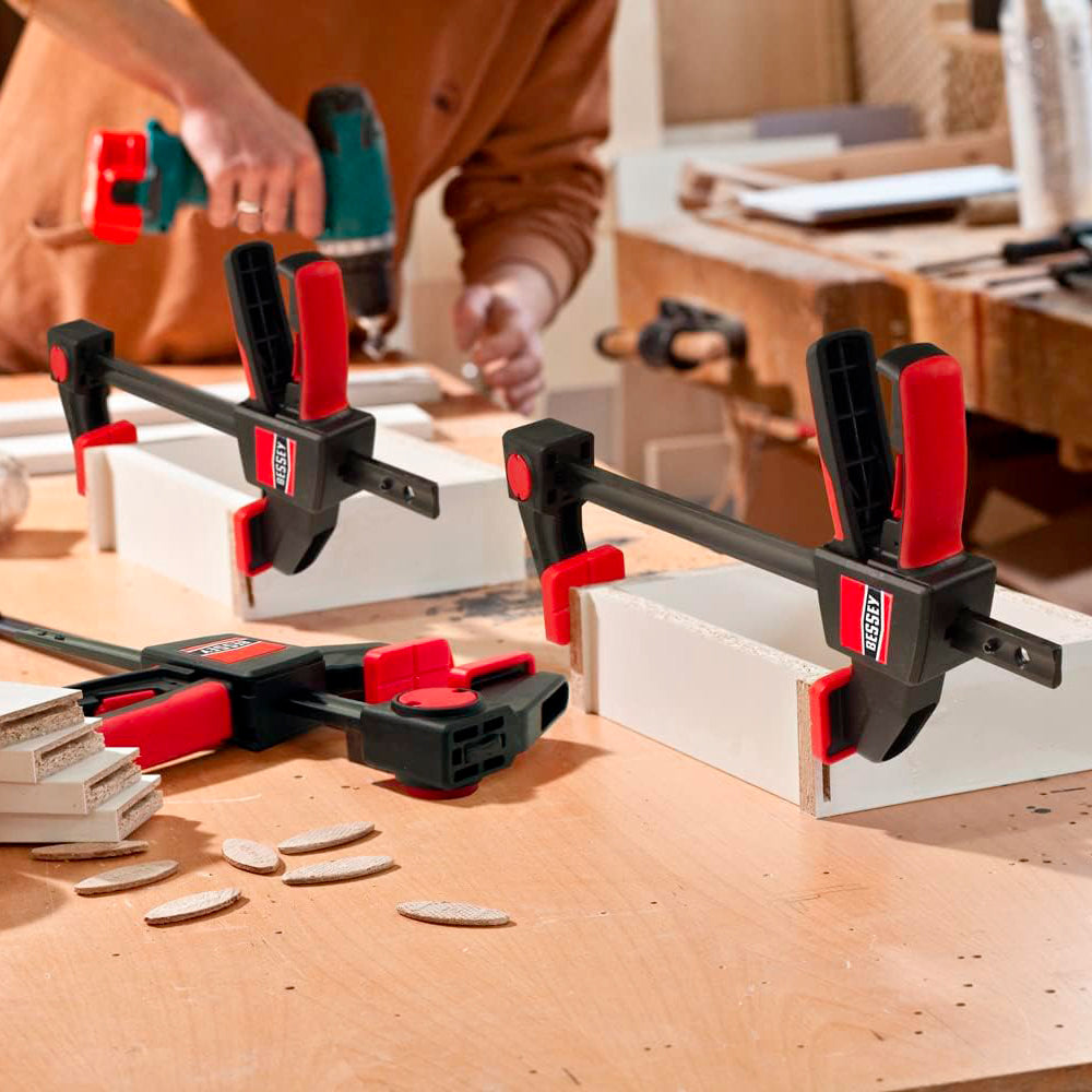 Ensemble de 4 serre-joints à gâchette #res01 - Bessey