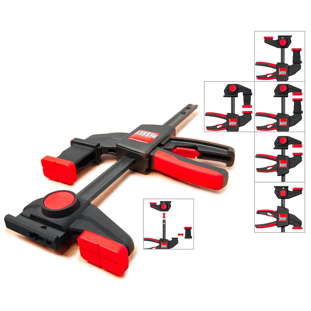 EZR set of 2 track/table clamp - Bessey