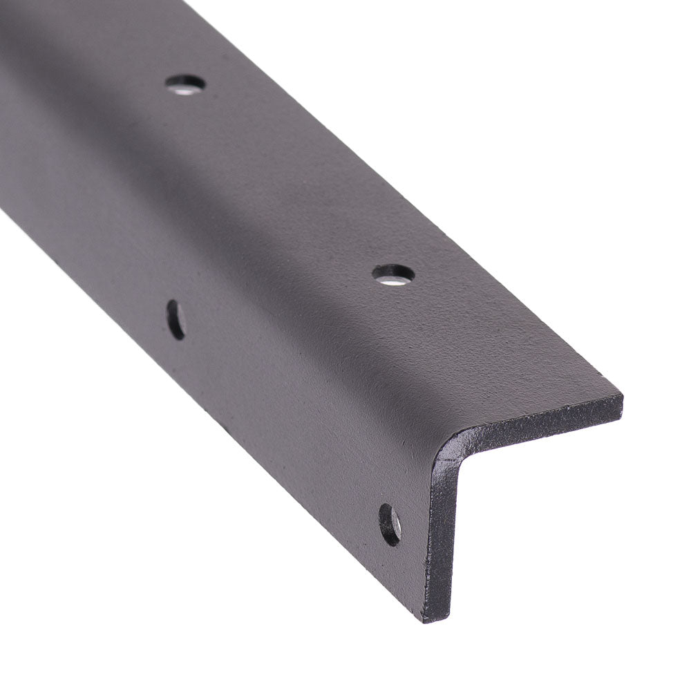 Black Steel angle for step 10'' x 1 3/8'' x 1 3/8'' x 3/16''