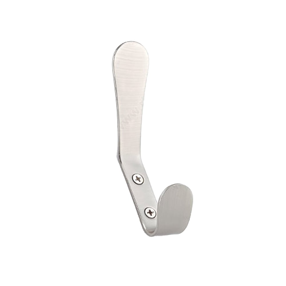 Crochet moderne #1253 nickel brossé - Richelieu