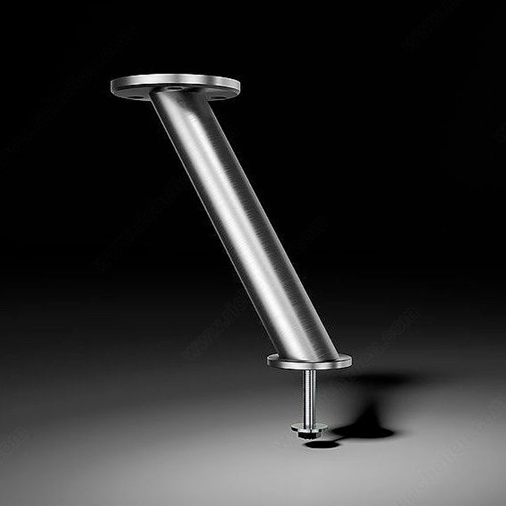 Inclined round support stainless 110 mm - Richelieu