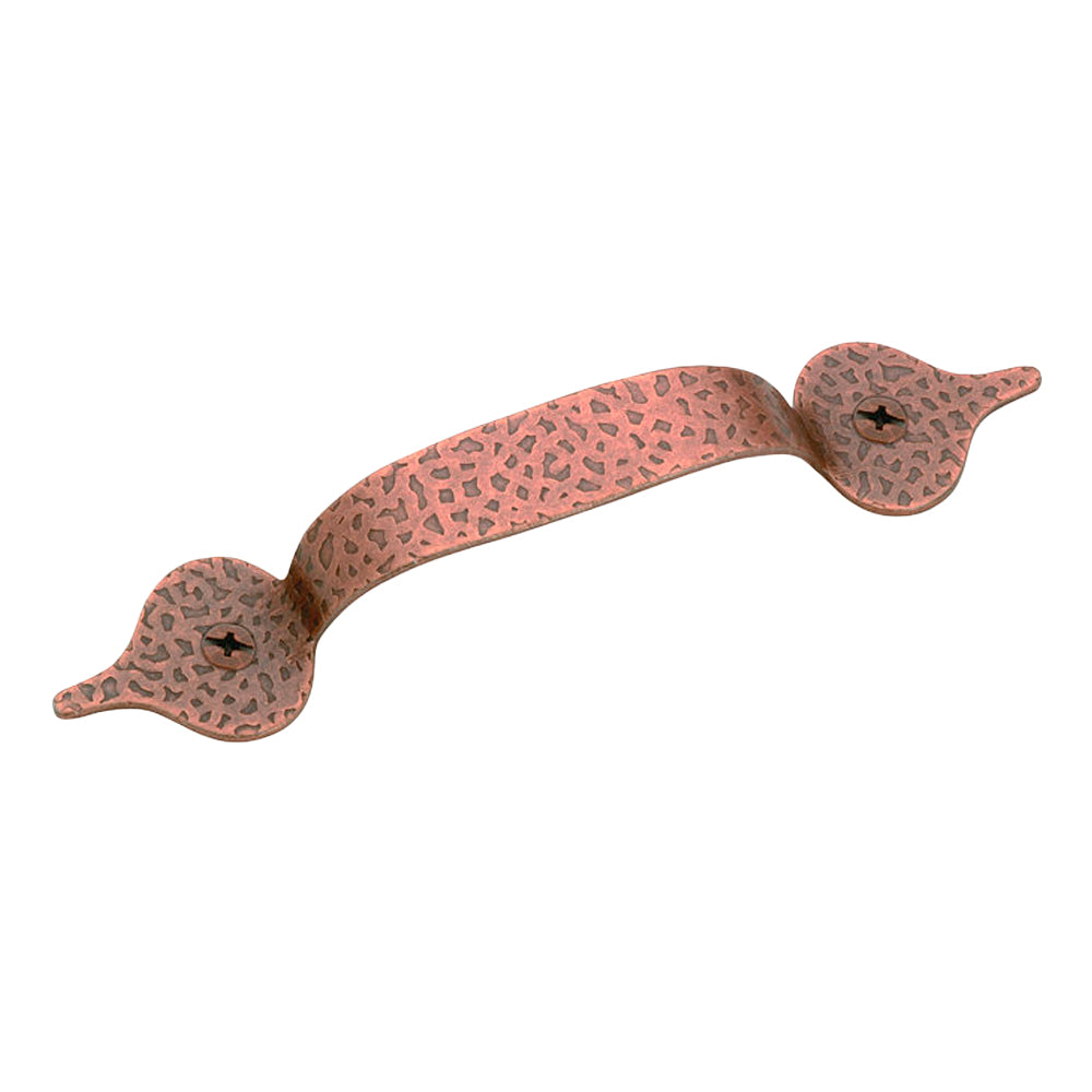 Traditional pull #2057 distressed antique copper 83mm - Richelieu