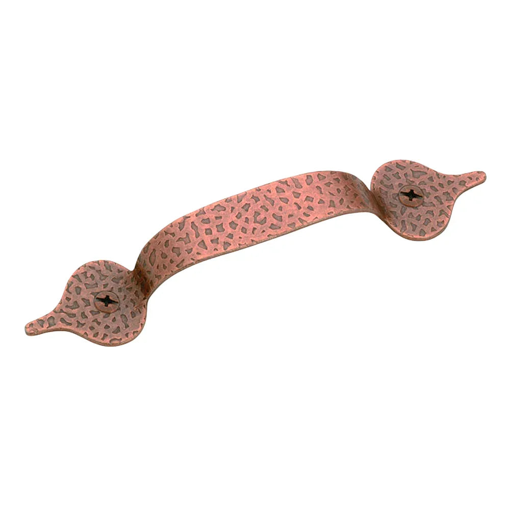 Traditional pull #2057 distressed antique copper 83mm - Richelieu