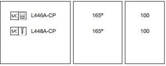 Ensemble de 2 pentures porte euro clip-on 165°