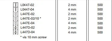 Ensemble de 2 pentures porte euro clip-on coin mort