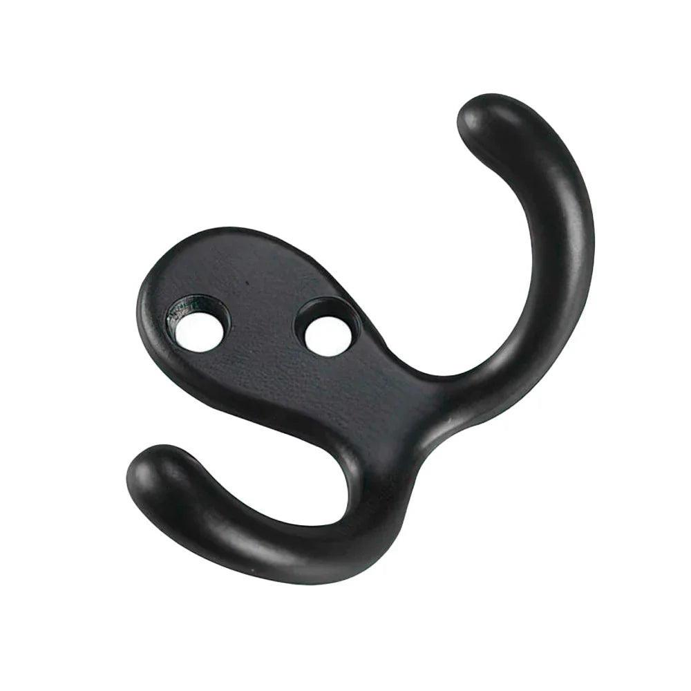 3’’ double wardrobe hook black #2235 - Richelieu