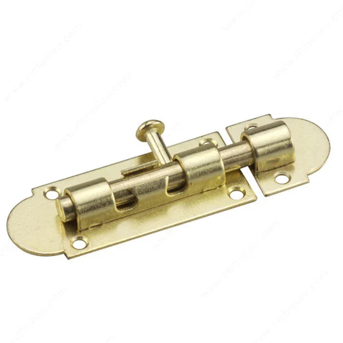 BARREL BOLTS 2 1/2" BRASS