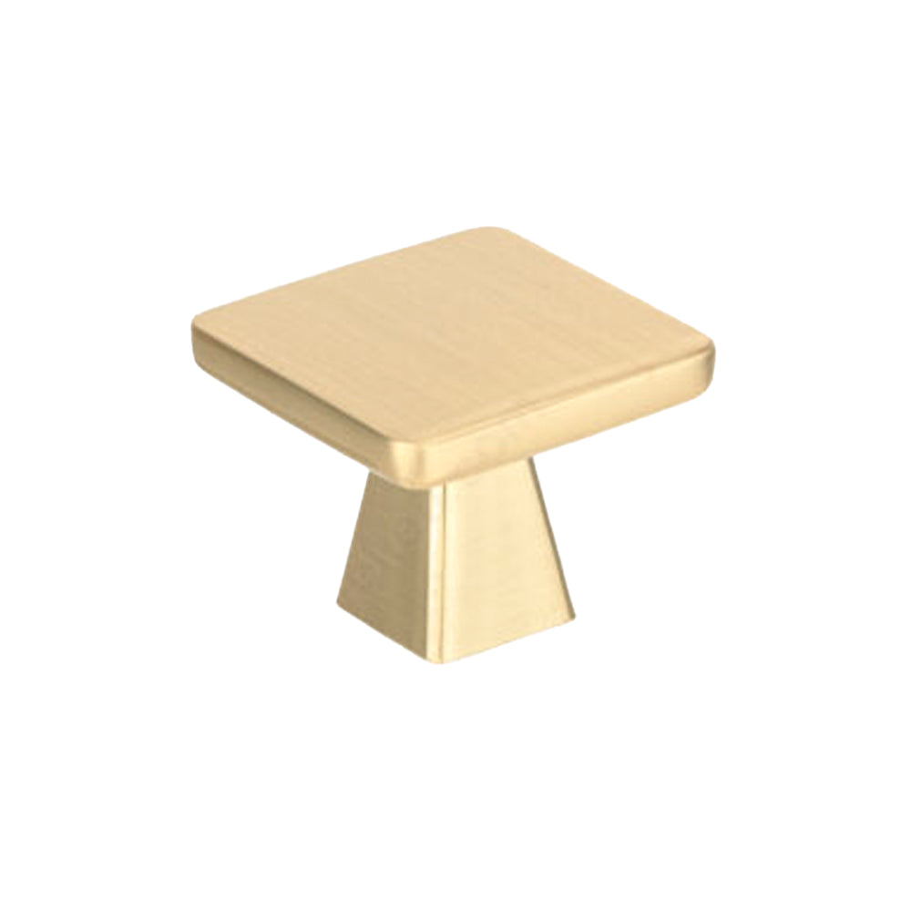 Modern knob #2368 satin brass 33mm - Richelieu